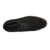 Bruno Marc Urban Cordones Cuero de Gamuza Cordones Oxfords para Hombres