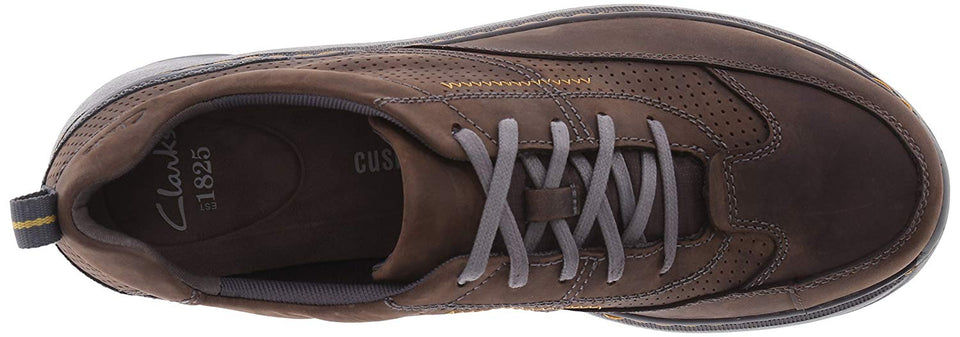 Clarks 261150018070 Zapatos de Cordones Brogue para Hombre, Dark Brown, 8