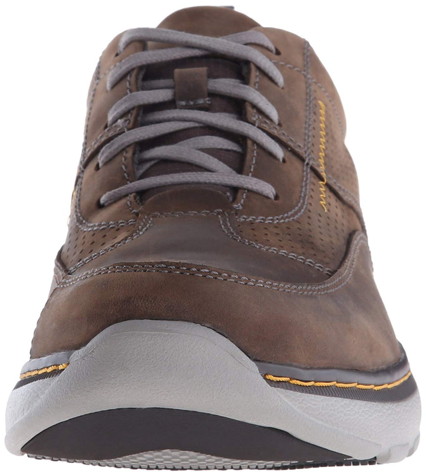 Clarks 261150018070 Zapatos de Cordones Brogue para Hombre, Dark Brown, 8
