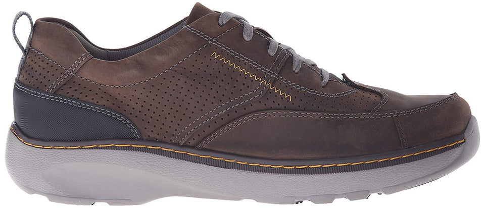 Clarks 261150018070 Zapatos de Cordones Brogue para Hombre, Dark Brown, 8